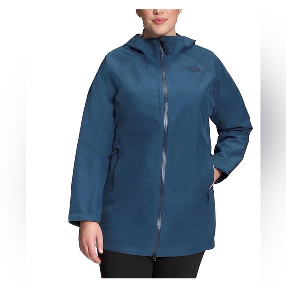 The North Face Dryzzle FutureLight Shell Parka Small Shady Blue NWT - Picture 9 of 11